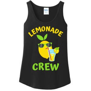 Lemonade Crew Matching Funny Lemon Juice Lover Squeezy Boss Ladies Essential Tank