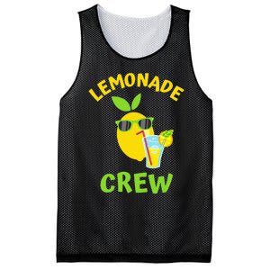 Lemonade Crew Matching Funny Lemon Juice Lover Squeezy Boss Mesh Reversible Basketball Jersey Tank