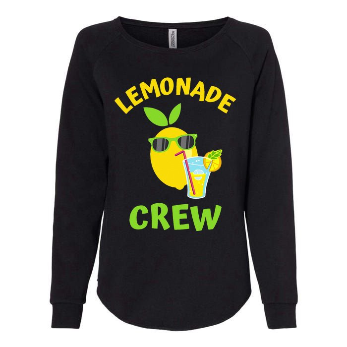 Lemonade Crew Matching Funny Lemon Juice Lover Squeezy Boss Womens California Wash Sweatshirt