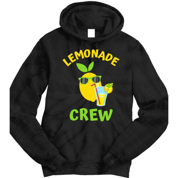 Lemonade Crew Matching Funny Lemon Juice Lover Squeezy Boss Tie Dye Hoodie