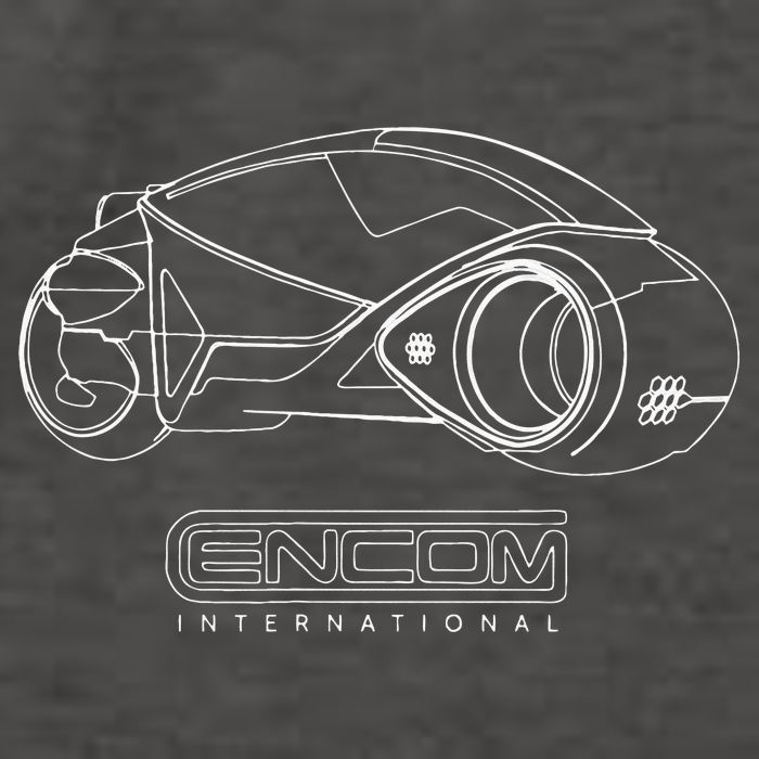 LIGHT CYCLE Motorbike ENCOM Flynn SCI FI Grid Game 80s Retro Vector Backpack
