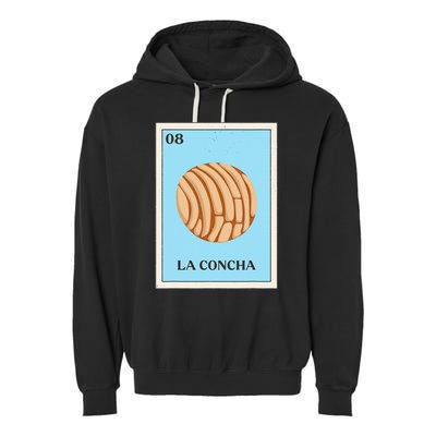 La Concha Mexican Bingo Version Garment-Dyed Fleece Hoodie