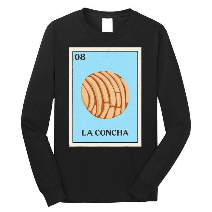 La Concha Mexican Bingo Version Long Sleeve Shirt