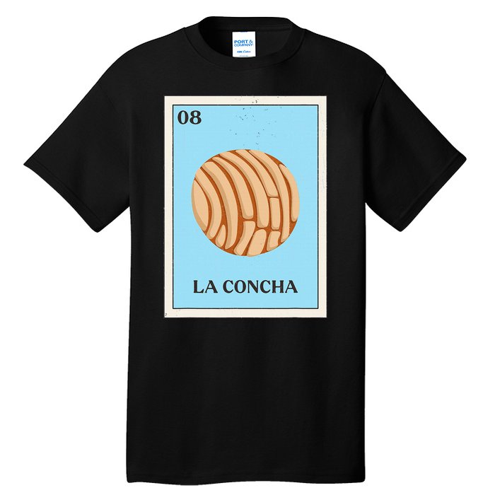 La Concha Mexican Bingo Version Tall T-Shirt