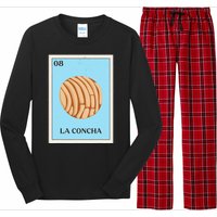 La Concha Mexican Bingo Version Long Sleeve Pajama Set