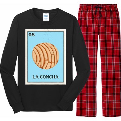 La Concha Mexican Bingo Version Long Sleeve Pajama Set