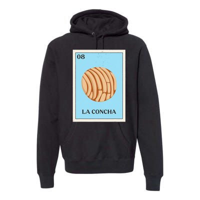 La Concha Mexican Bingo Version Premium Hoodie