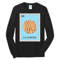 La Concha Mexican Bingo Version Tall Long Sleeve T-Shirt