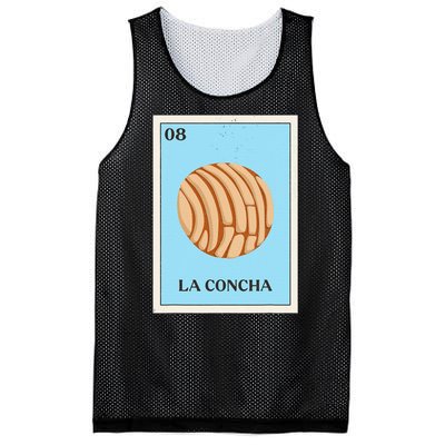 La Concha Mexican Bingo Version Mesh Reversible Basketball Jersey Tank