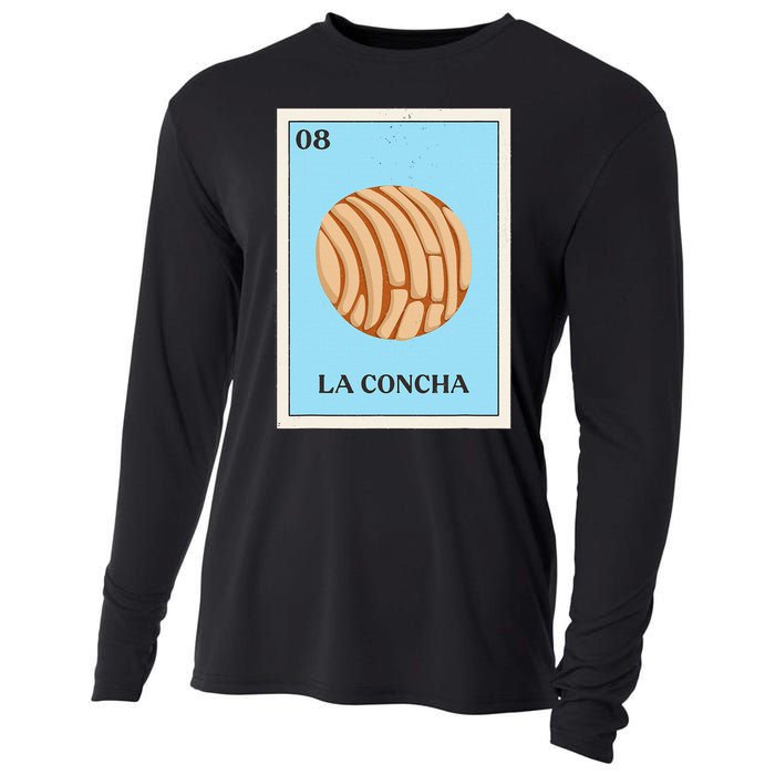 La Concha Mexican Bingo Version Cooling Performance Long Sleeve Crew