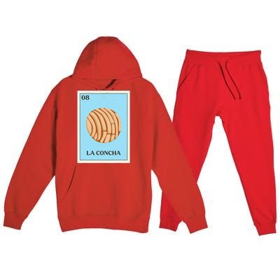 La Concha Mexican Bingo Version Premium Hooded Sweatsuit Set