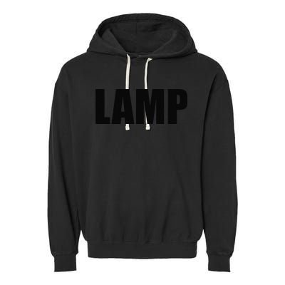 Lamp Costume Moth Meme Couple Fun Halloween Party Garment-Dyed Fleece Hoodie