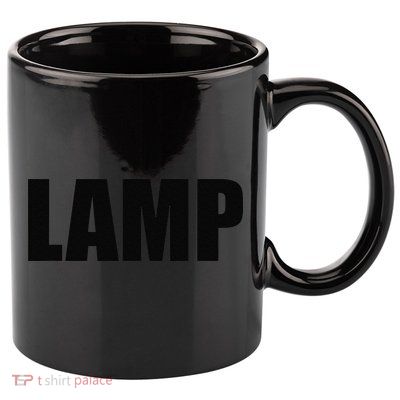Lamp Costume Moth Meme Couple Fun Halloween Party 11oz C Handle Ceramic Mug
