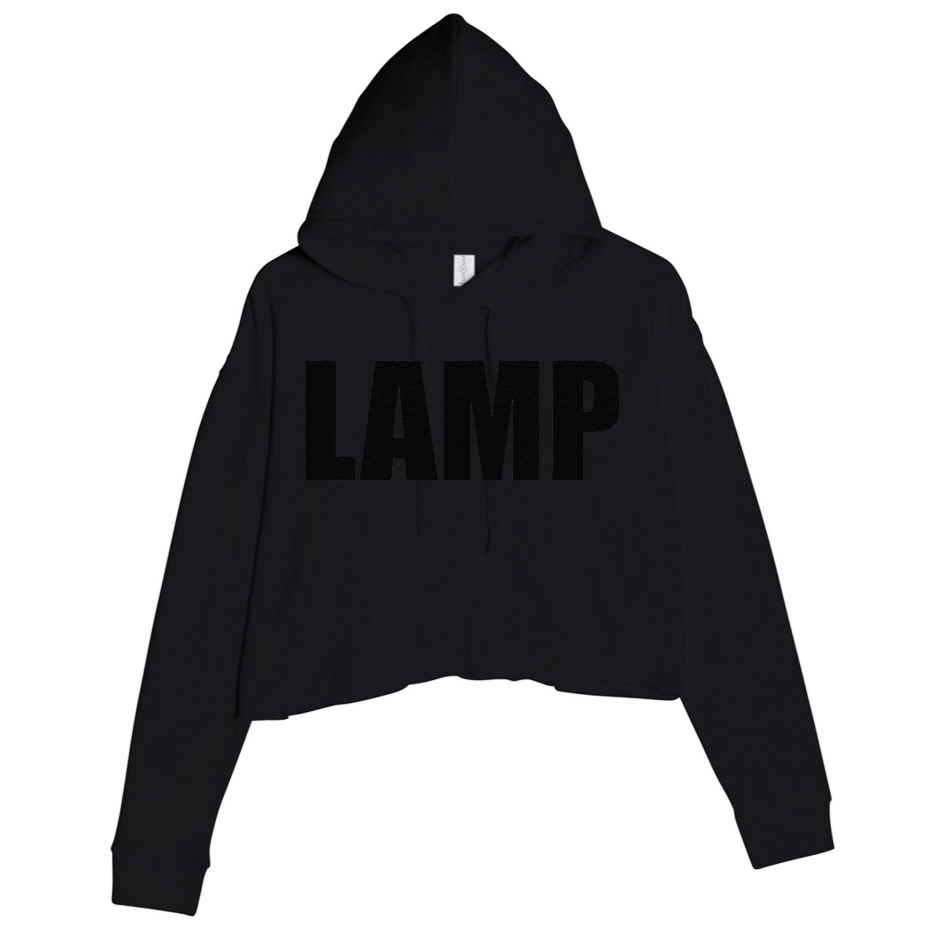 Lamp Costume Moth Meme Couple Fun Halloween Party Crop Fleece Hoodie