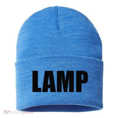 Lamp Costume Moth Meme Couple Fun Halloween Party Sustainable Knit Beanie