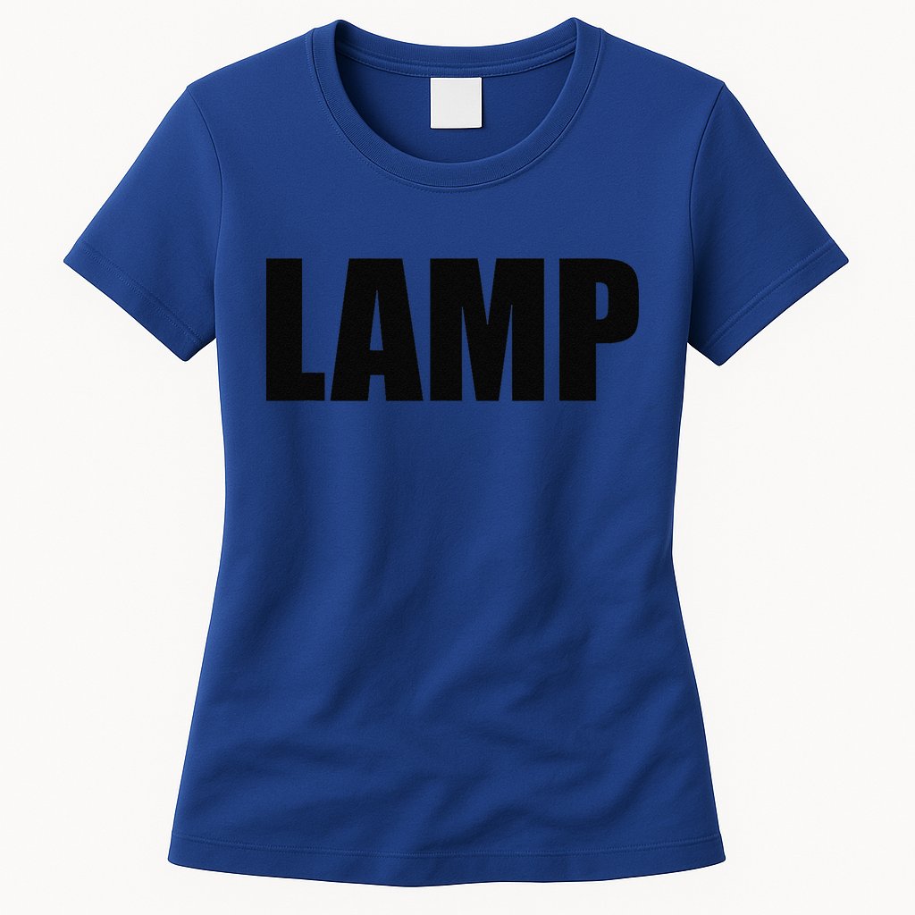 Lamp Costume Moth Meme Couple Fun Halloween Party Womens T-Shirt