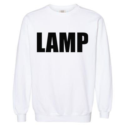 Lamp Costume Moth Meme Couple Fun Halloween Party Garment-Dyed Sweatshirt
