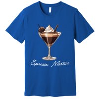 Left Chest Minimal Espresso Martini Social Club Elegance Cool Gift Premium T-Shirt