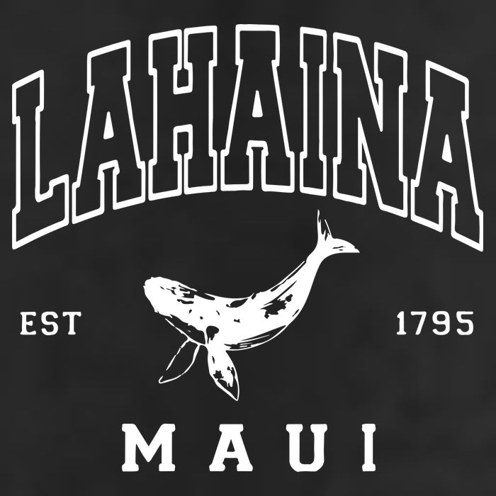 Lahaina Collegiate Maui Hawaii Strong Letterman 7 Panel Mesh Trucker Snapback Hat