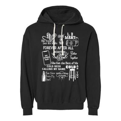 Luke Country Music Cowgirl Garment-Dyed Fleece Hoodie