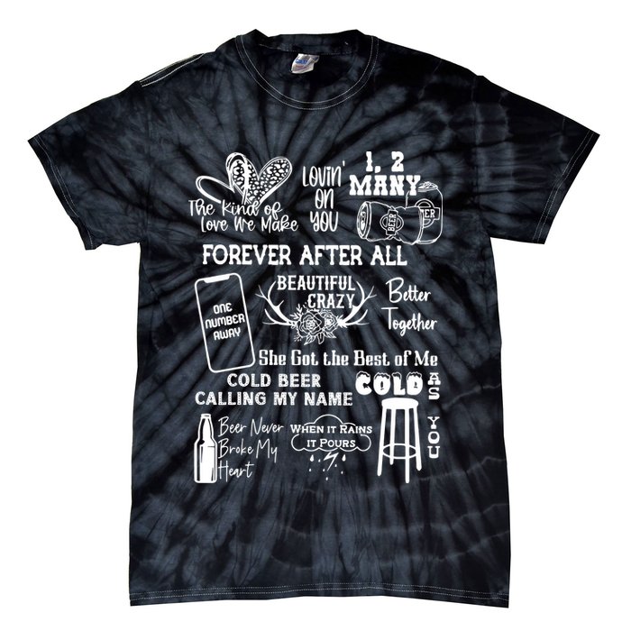Luke Country Music Cowgirl Tie-Dye T-Shirt