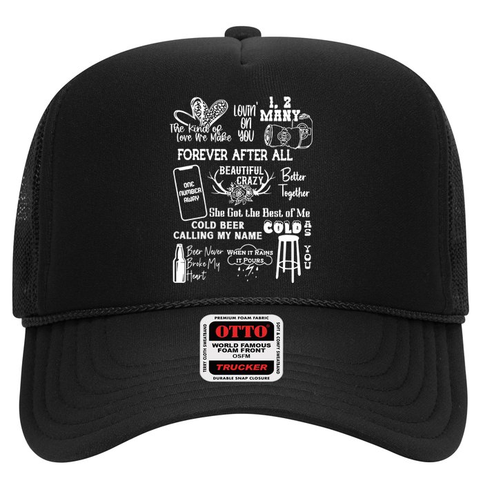 Luke Country Music Cowgirl Trucker Hat