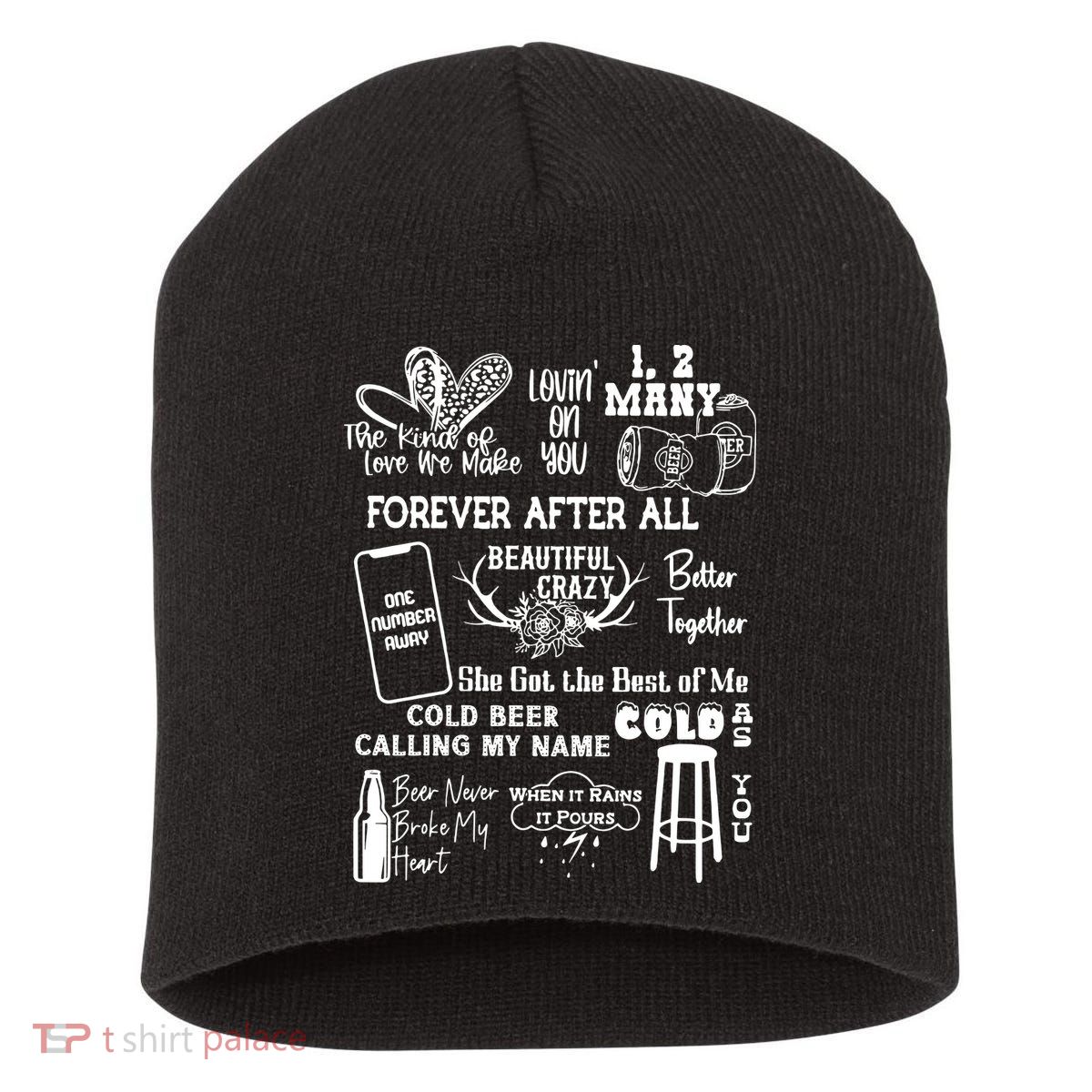 Luke Country Music Cowgirl Short Acrylic Beanie