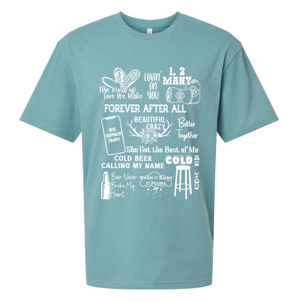 Luke Country Music Cowgirl Sueded Cloud Jersey T-Shirt