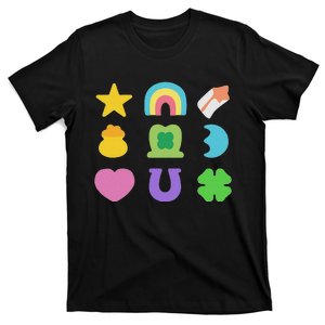 Lucky Cereal Marshmallow Shapes Magically Charms Delicious T-Shirt