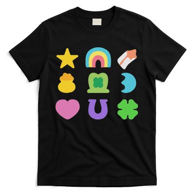 Lucky Cereal Marshmallow Shapes Magically Charms Delicious T-Shirt
