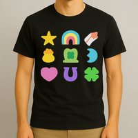 Lucky Cereal Marshmallow Shapes Magically Charms Delicious T-Shirt