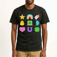 Lucky Cereal Marshmallow Shapes Magically Charms Delicious Tall T-Shirt