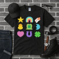 Lucky Cereal Marshmallow Shapes Magically Charms Delicious Tall T-Shirt
