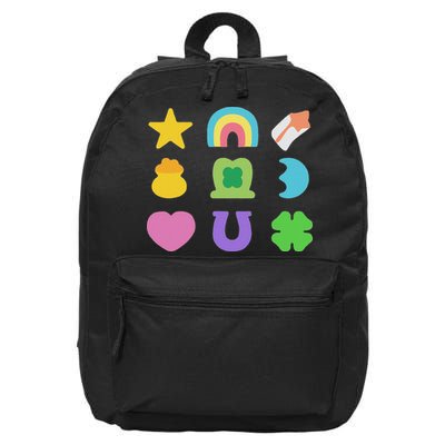 Lucky Cereal Marshmallow Shapes Magically Charms Delicious 16 in Basic Backpack