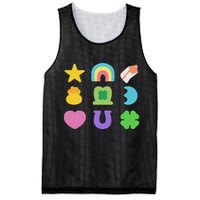 Lucky Cereal Marshmallow Shapes Magically Charms Delicious Mesh Reversible Basketball Jersey Tank