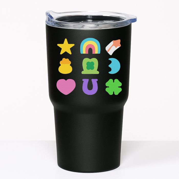 Lucky Cereal Marshmallow Shapes Magically Charms Delicious Tumbler