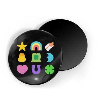 Lucky Cereal Marshmallow Shapes Magically Charms Delicious Magnet