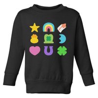 Lucky Cereal Marshmallow Shapes Magically Charms Delicious Toddler Sweatshirt