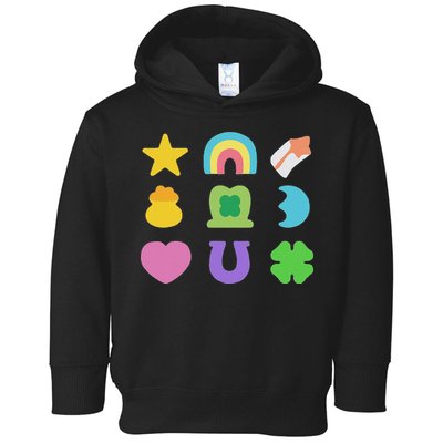 Lucky Cereal Marshmallow Shapes Magically Charms Delicious Toddler Hoodie