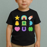 Lucky Cereal Marshmallow Shapes Magically Charms Delicious Toddler T-Shirt