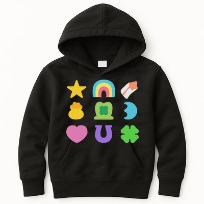 Lucky Cereal Marshmallow Shapes Magically Charms Delicious Kids Hoodie