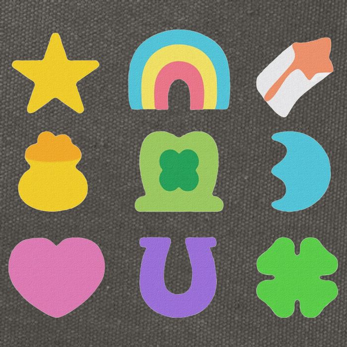 Lucky Cereal Marshmallow Shapes Magically Charms Delicious Cotton Canvas Backpack