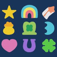 Lucky Cereal Marshmallow Shapes Magically Charms Delicious Infant Baby Jersey Bodysuit