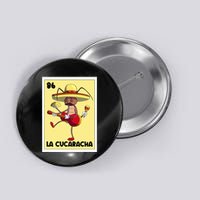 La Cucaracha Mexican Bingo Card Cockroach With Taco & Beer Button