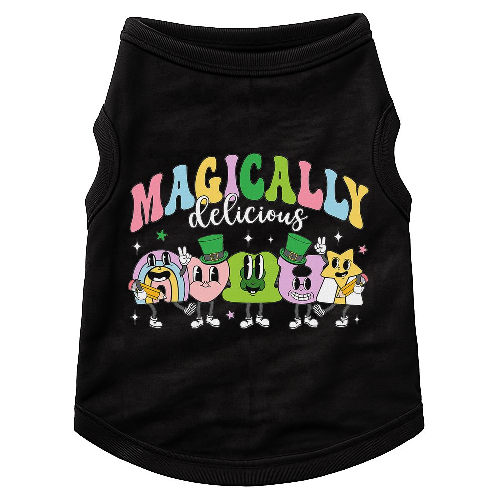 Lucky Cereal Marshmallow Shapes Magically Charms Delicious Doggie Tank