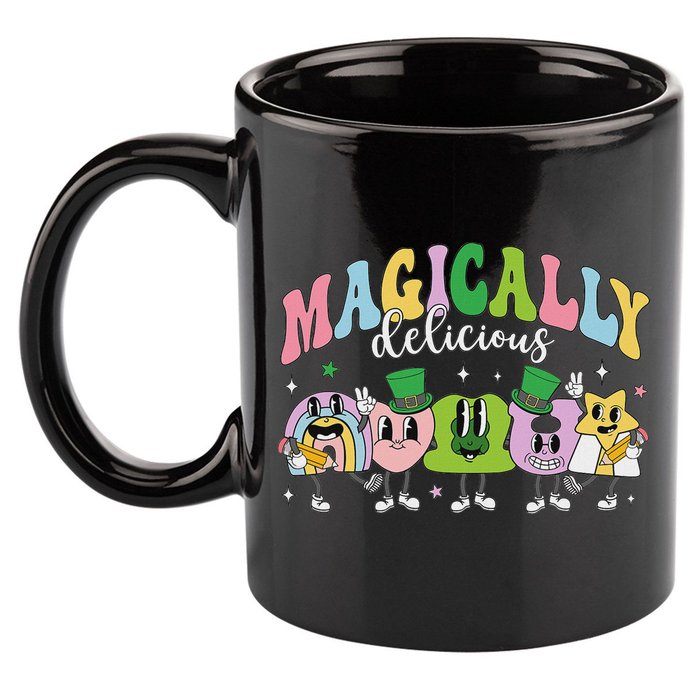 Lucky Cereal Marshmallow Shapes Magically Charms Delicious 11oz C Handle Ceramic Mug