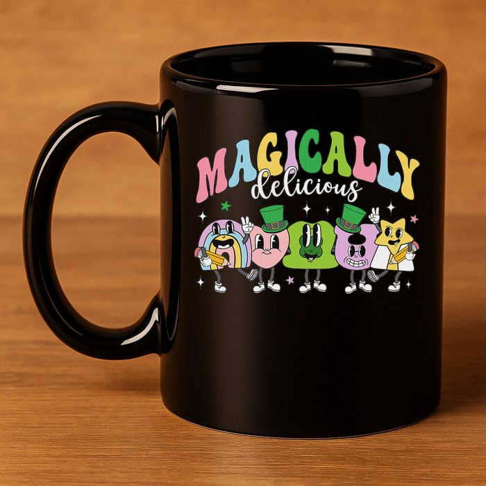 Lucky Cereal Marshmallow Shapes Magically Charms Delicious 11oz C Handle Ceramic Mug