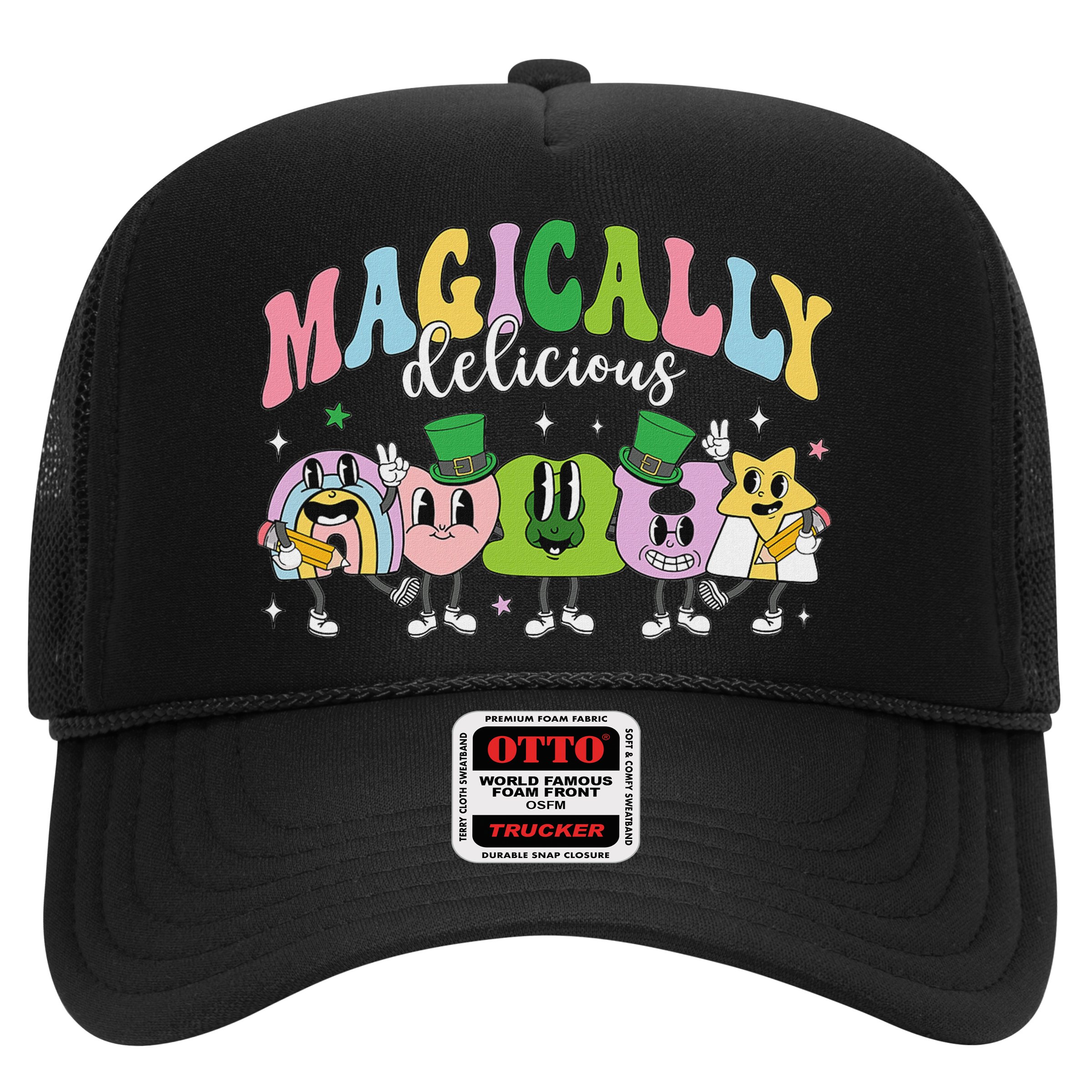 Lucky Cereal Marshmallow Shapes Magically Charms Delicious Hat