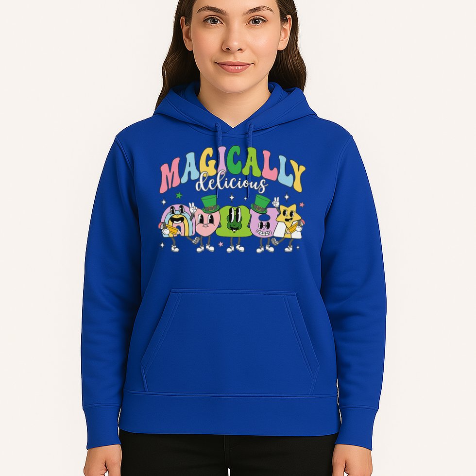 Lucky Cereal Marshmallow Shapes Magically Charms Delicious Hoodie