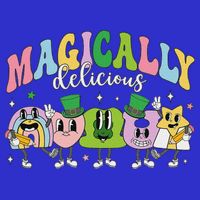 Lucky Cereal Marshmallow Shapes Magically Charms Delicious Poster